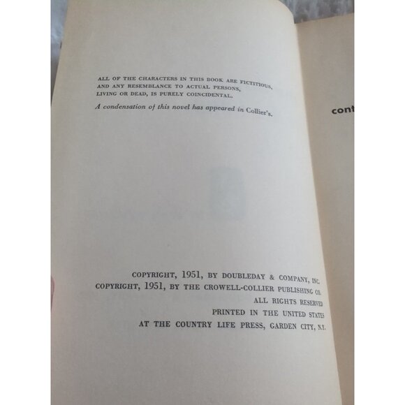 The Day of the Triffids John Wyndham HC DJ 1951 Doubleday Book Club Edition Vtg - Picture 7 of 10